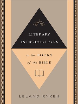 cover image of Literary Introductions to the Books of the Bible